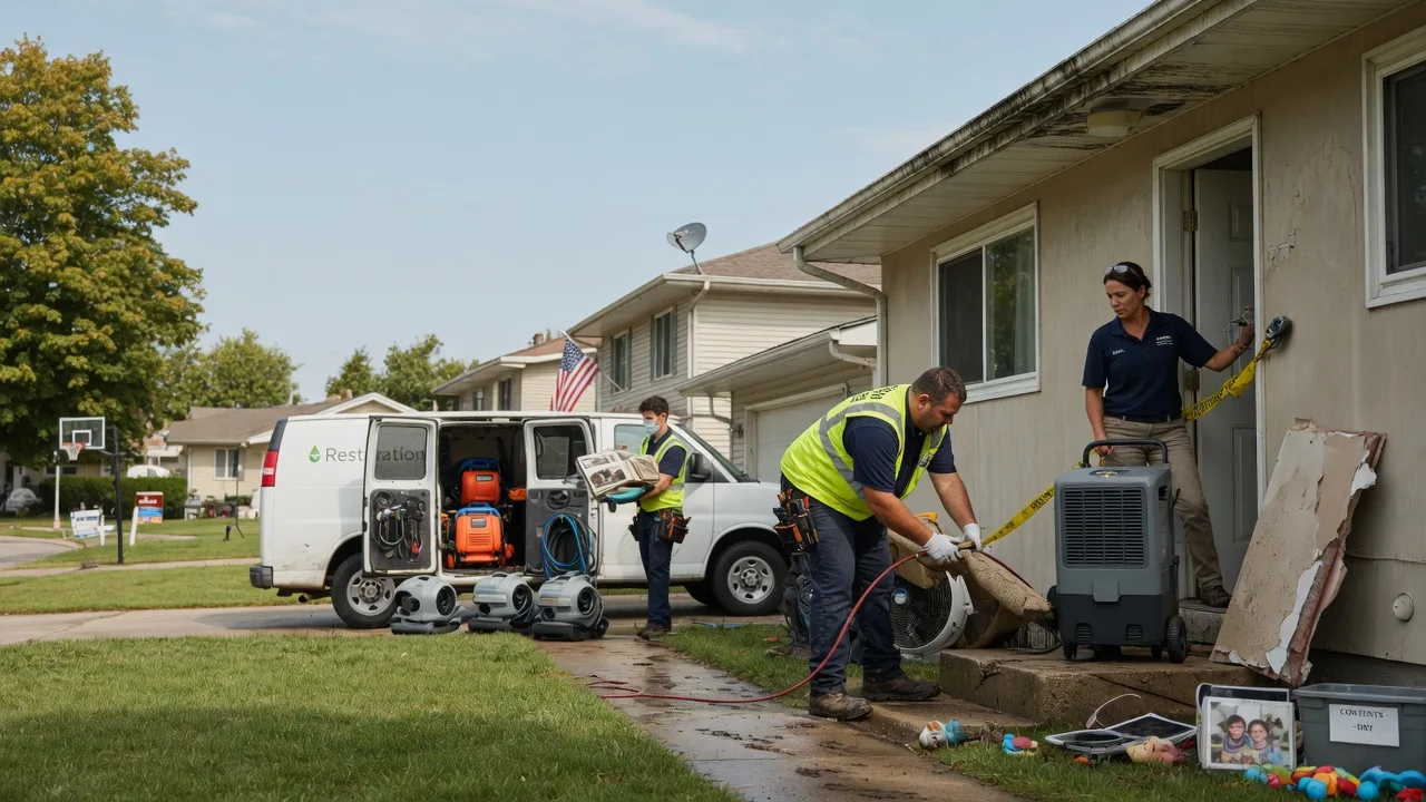 Water Damage Restoration in Mccallsburg, IA near me